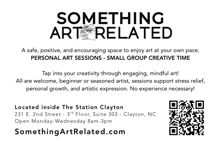Something Art Related – Art for Healing Creative Expression in Clayton NC 2 768x512