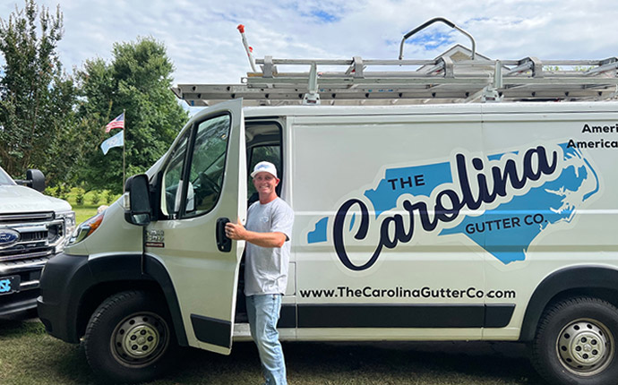 chris of the carolina gutter company 1