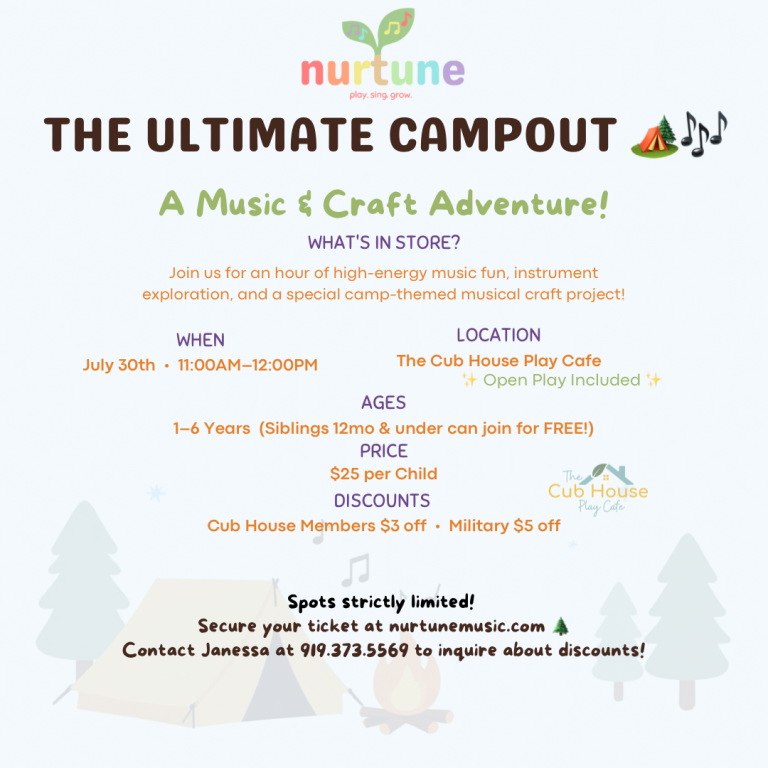 Ultimate Campout Music Craft Flyer 768x768