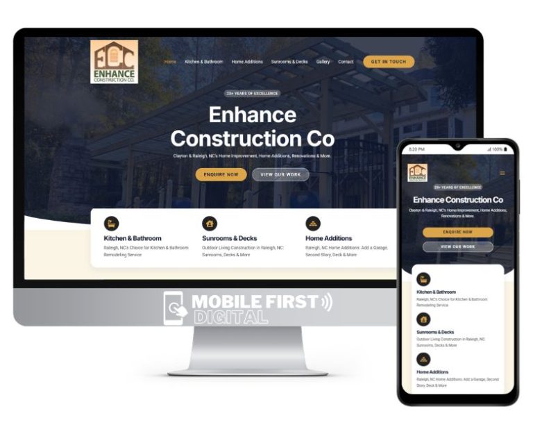 WordPress Website Design enhance conscution 768x615