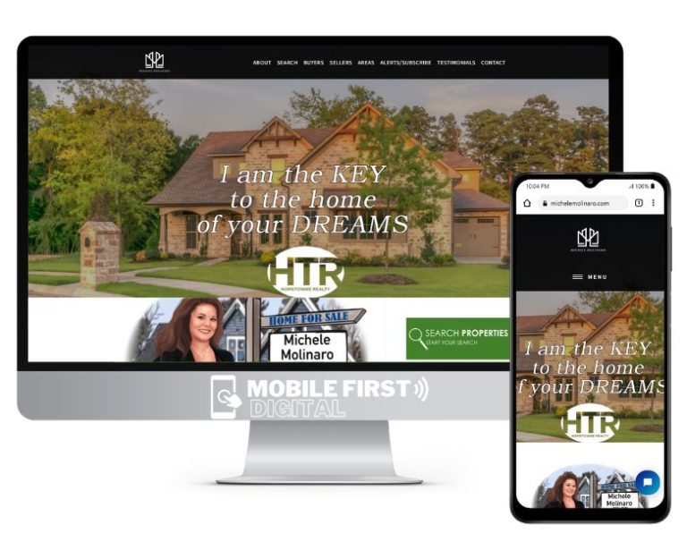 WordPress Website Design michele molinaro 768x615